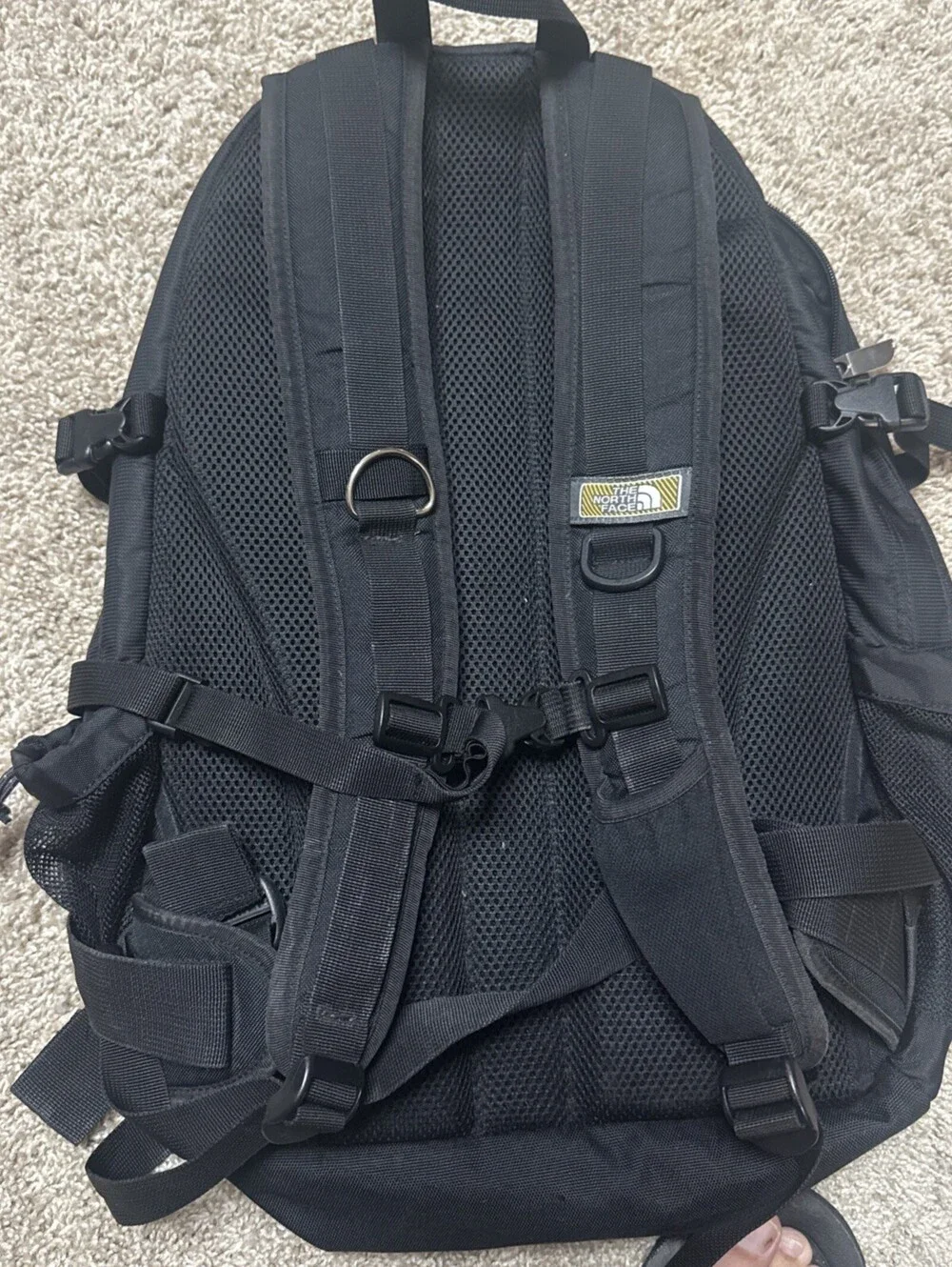 The North Face Borealis Backpack Black Camping Hiking School Travel Laptop NICE